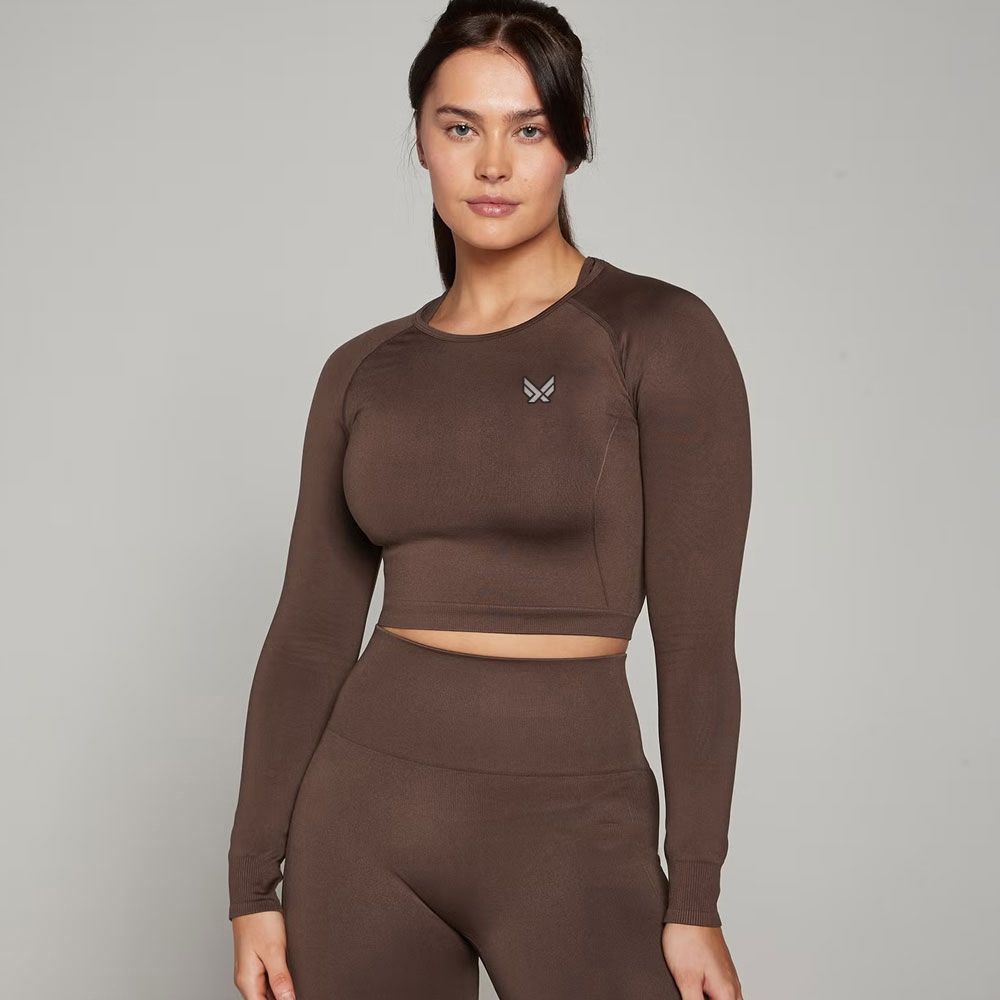 Seamless Long Sleeve Crop Top