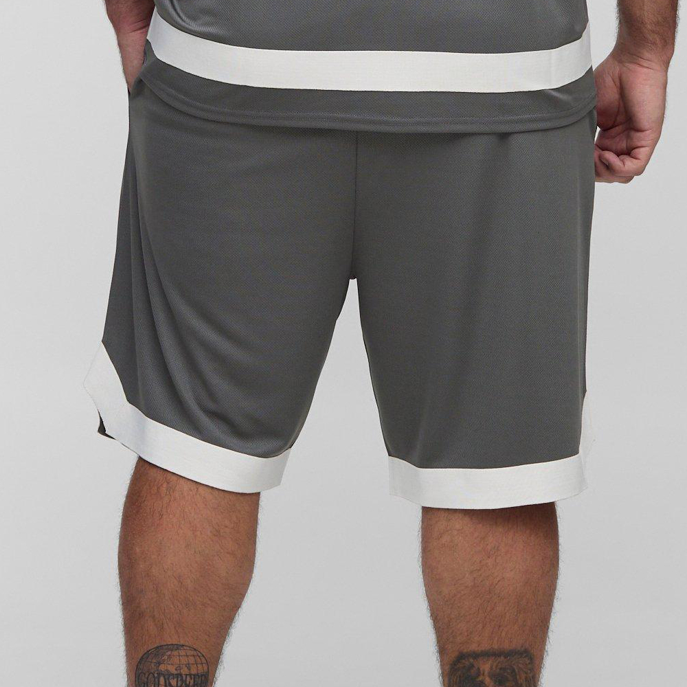Plus Varsity Mesh Basketball Loose Fit Shorts
